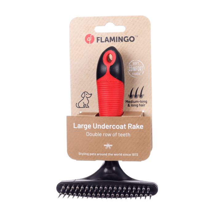 Undercoat Rake Premium Double – Large - FOR TAILS & WINGS