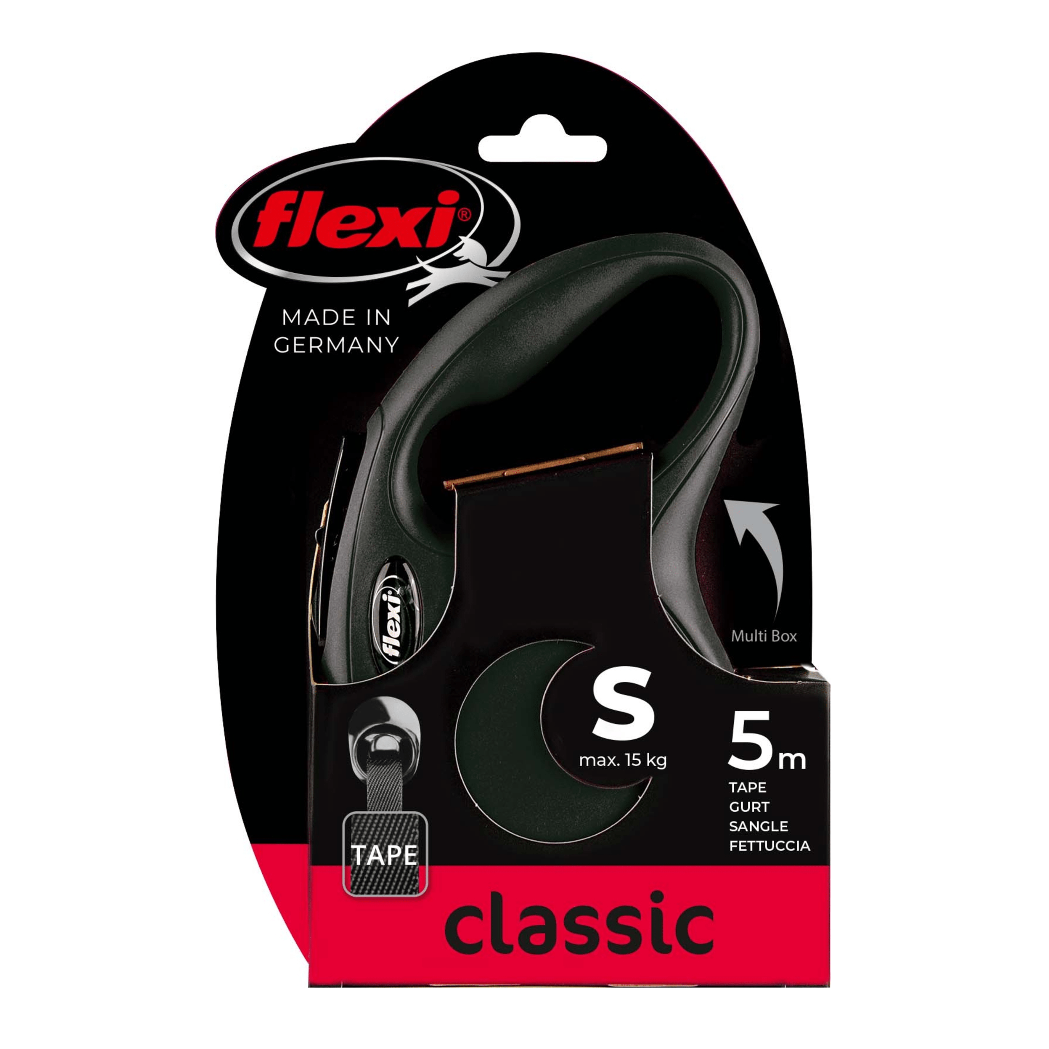 Flexi Classic Tape – Black (5 m) - FOR TAILS & WINGS