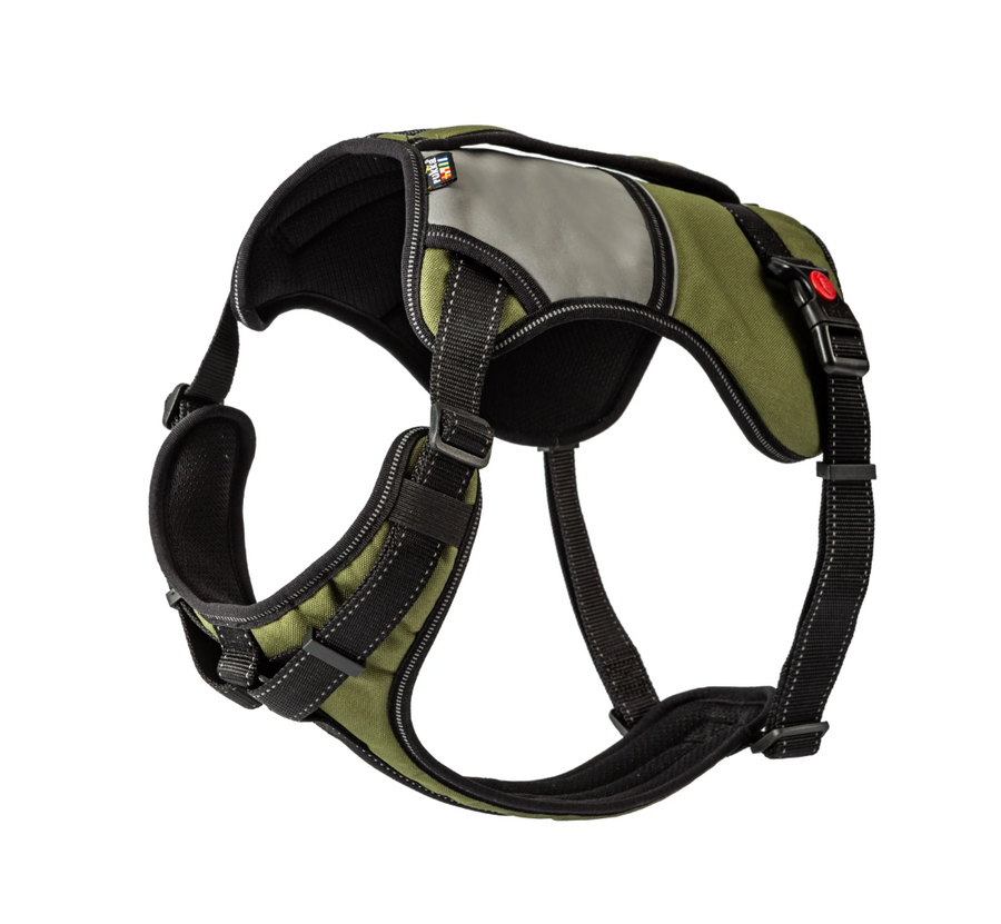 Rukka Pets Mission Dog Harness – Olive Green