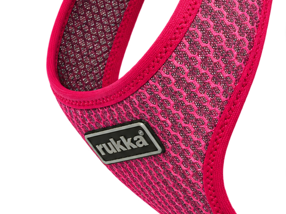 Rukka Pets Comfort Air Fuchsia -valjaiden hengittävä verkkokangas