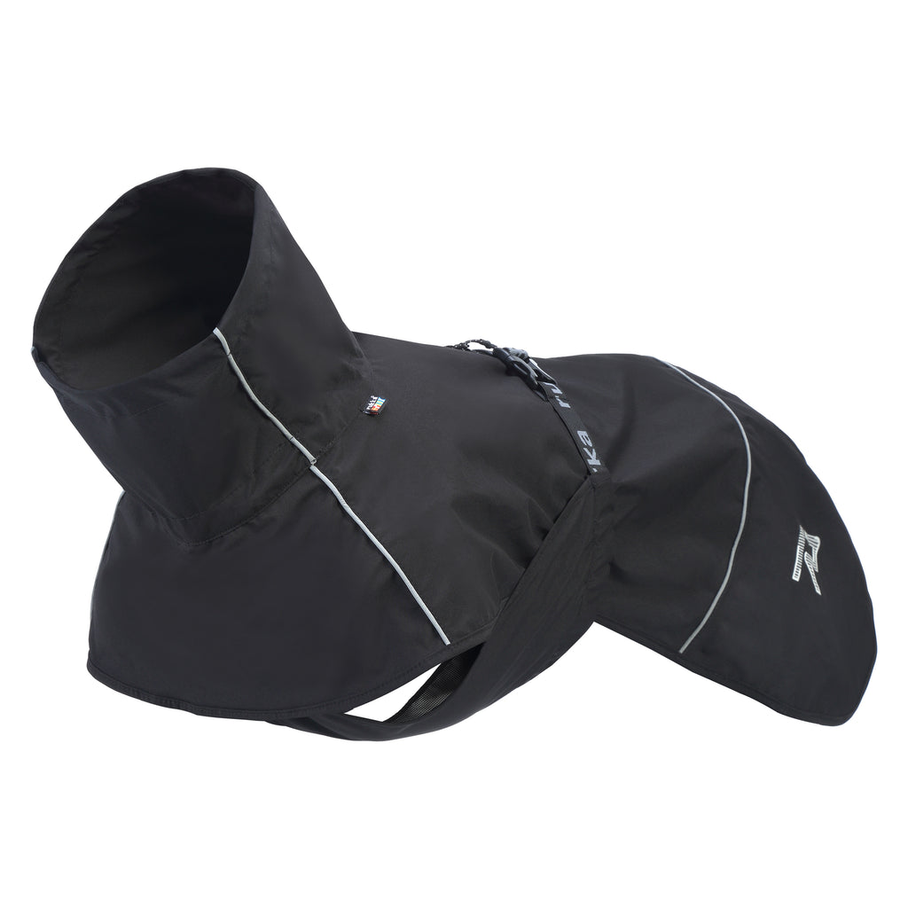 Rukka Pets Hayton X Raincoat musta – koiran sadetakki