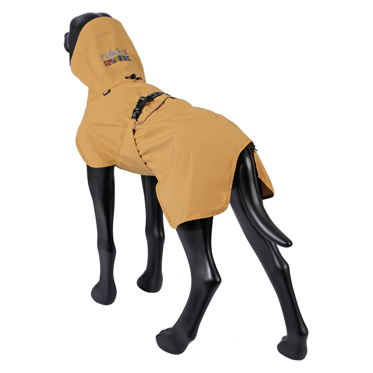 Rukka Pets Ripple Raincoat Honey – sadetakki takaa