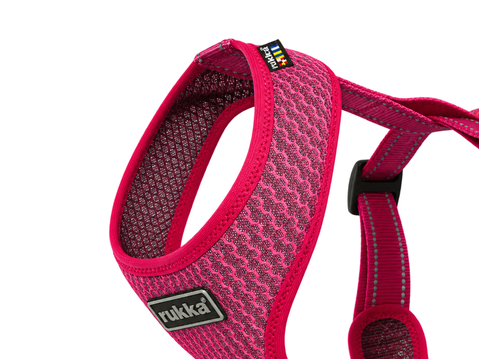 Rukka Pets Comfort Air -valjaiden kiinteä, säätämätön kaula-aukko