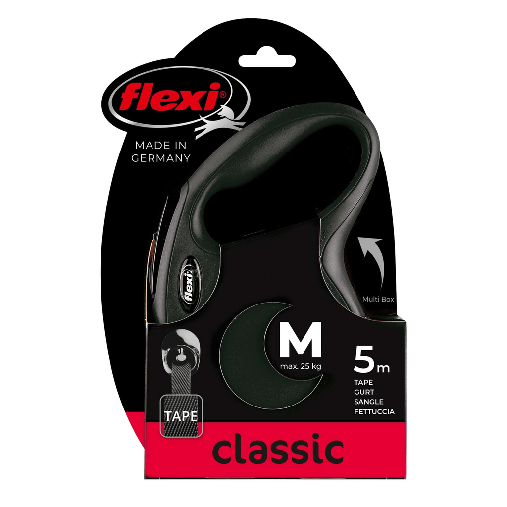 Flexi Classic Tape – Black (5 m) - FOR TAILS & WINGS