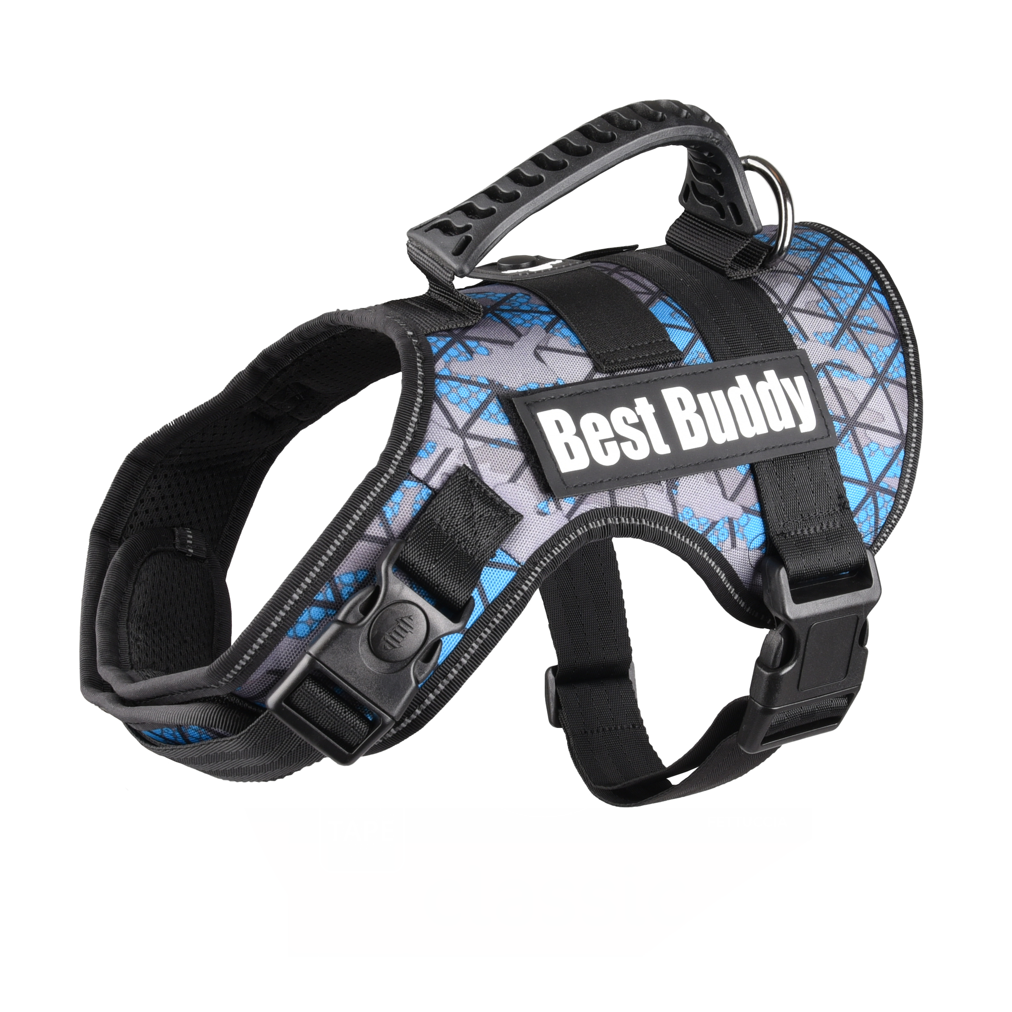 Flamingo Best Buddy Uranus Dog Harness Blue