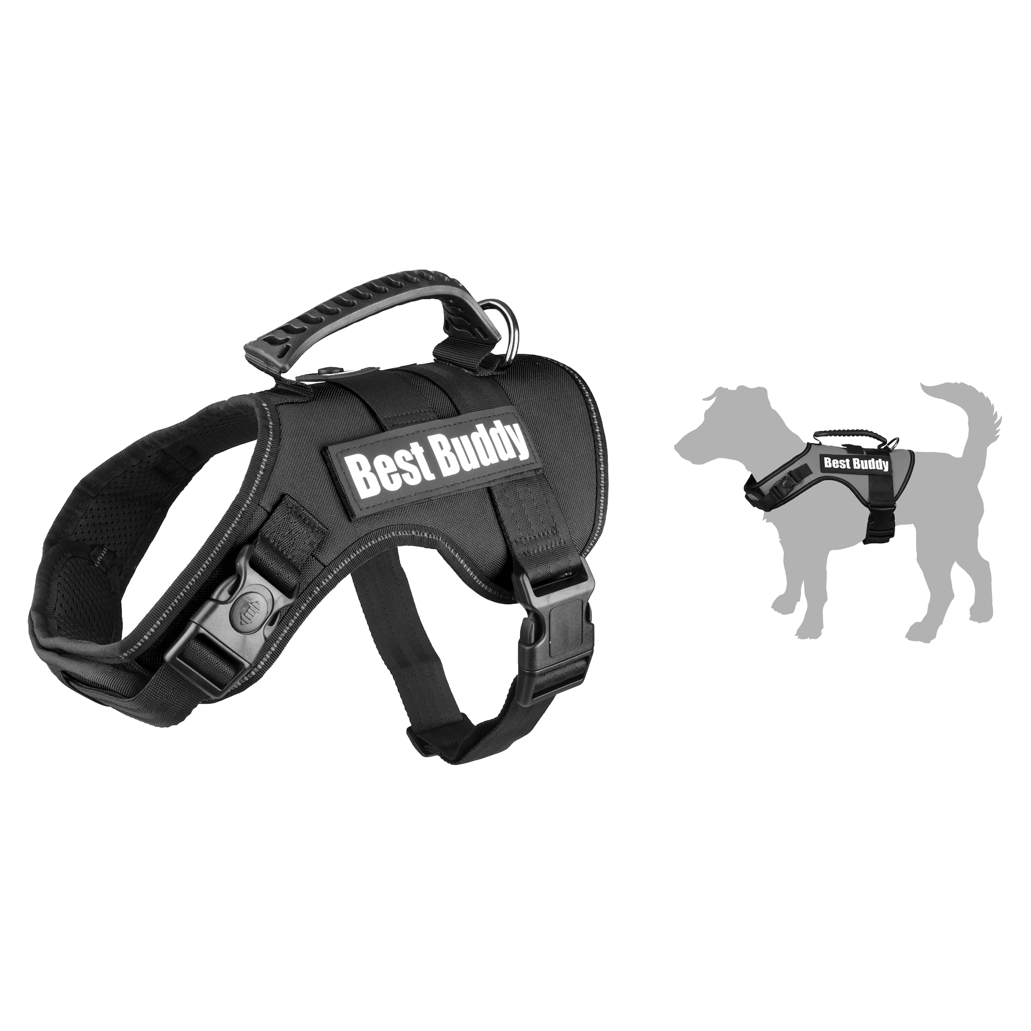 Best Buddy Uranus - Flamingo - Dog Harness - FOR TAILS & WINGS