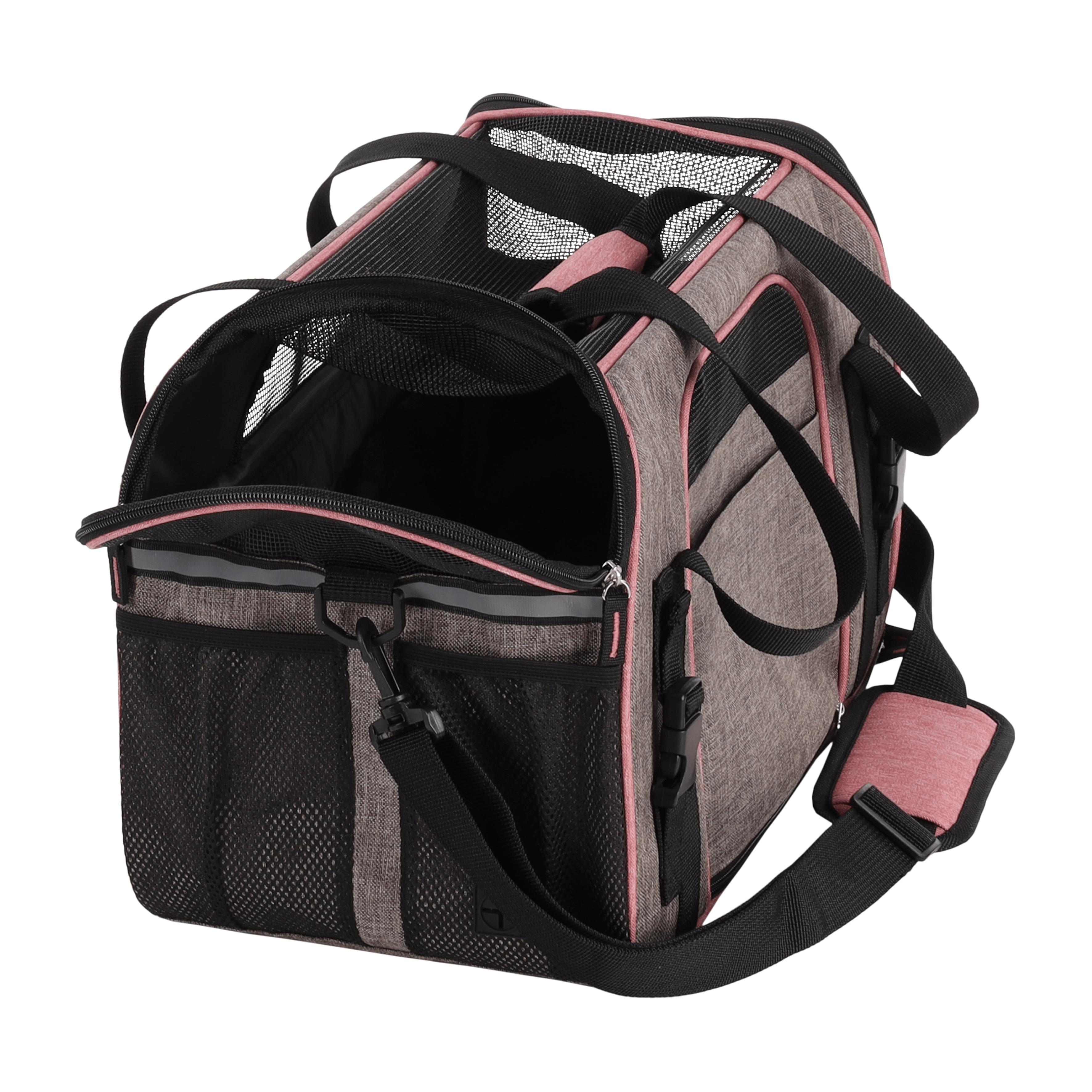 Carrying Bag Xandor Taupe — Premium Pet Travel Carrier - FOR TAILS & WINGS