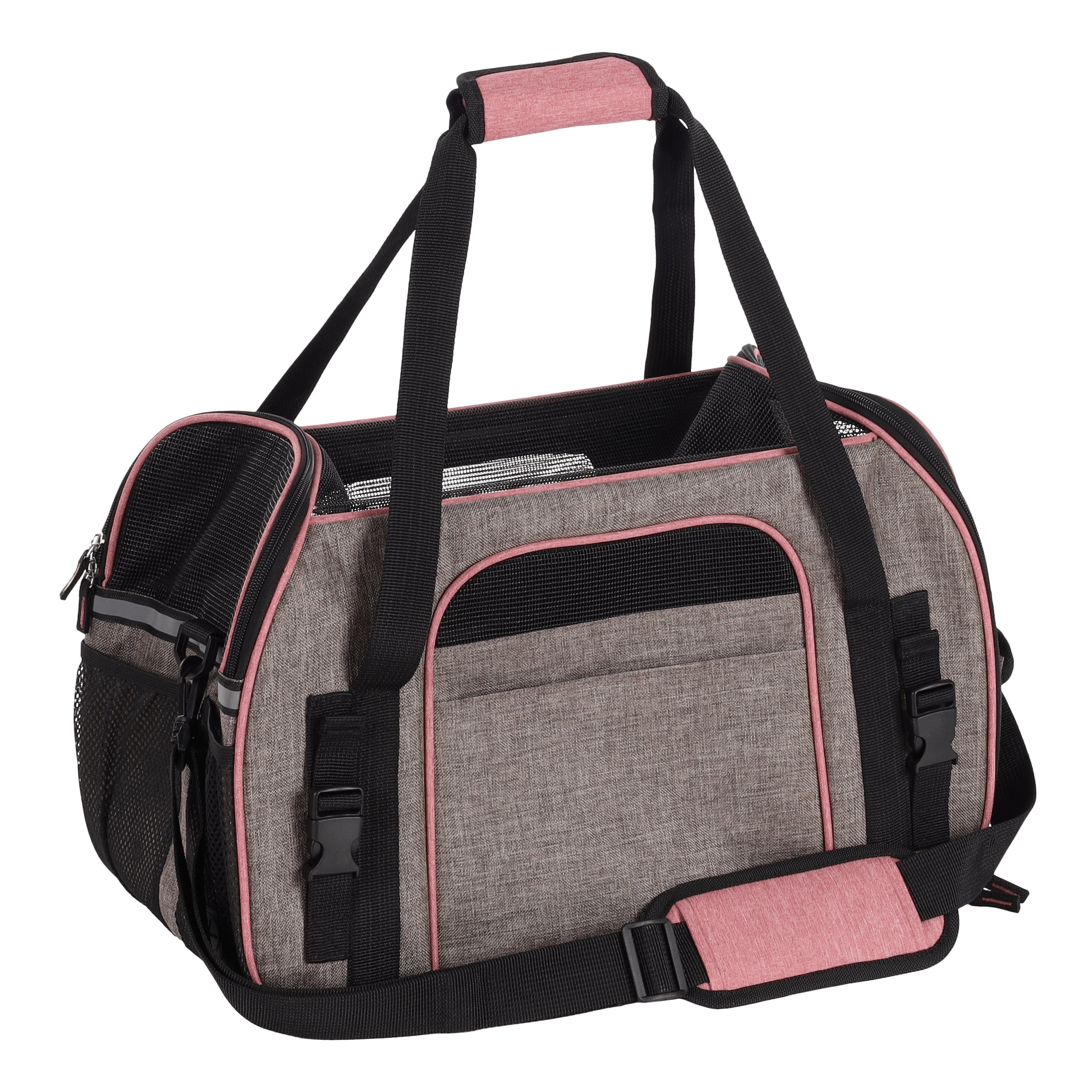 Carrying Bag Xandor Taupe — Premium Pet Travel Carrier - FOR TAILS & WINGS