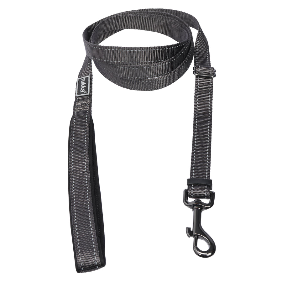 Rukka Pets Bliss Leash – Adjustable Neoprene - Padded Dog Leash - FOR TAILS & WINGS