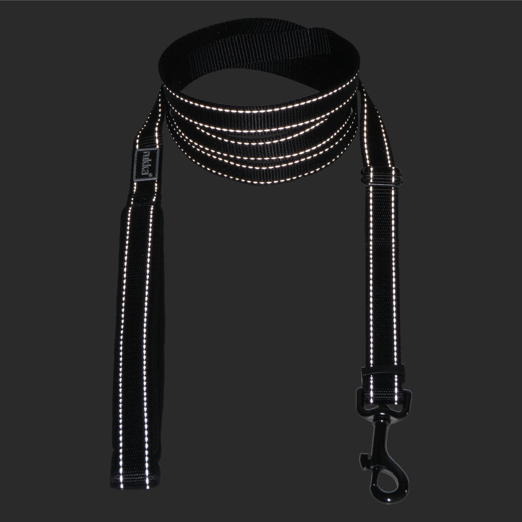 Rukka Pets Bliss Leash – Adjustable Neoprene - Padded Dog Leash - FOR TAILS & WINGS