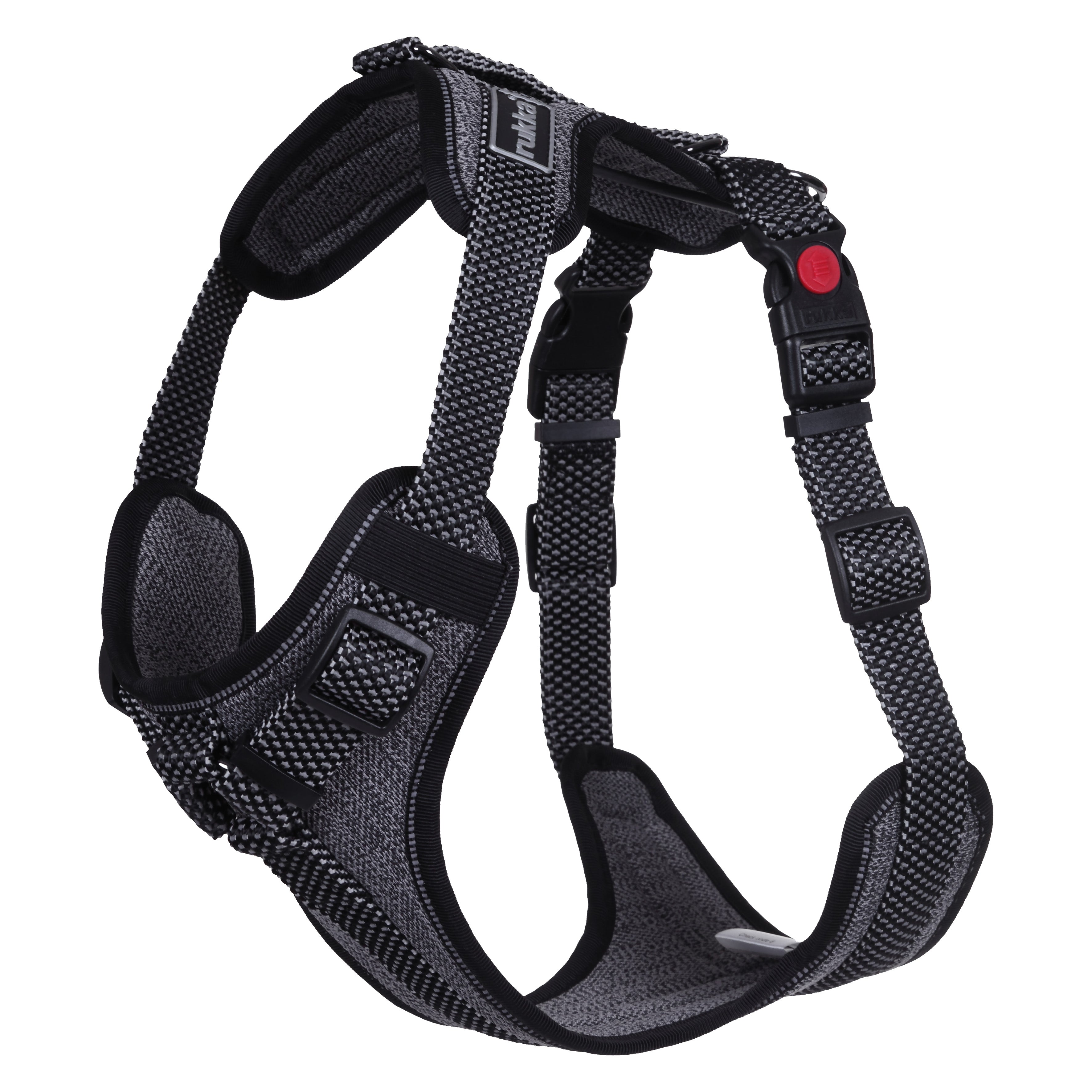 Rukka Pets Star Black Dog Harness - For Tails And Wings