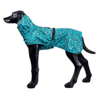 Rukka Pets Hayton Warm Raincoat – tuotekuva eri kuvakulmasta 2, väri 340, lämmin koiran sadetakki