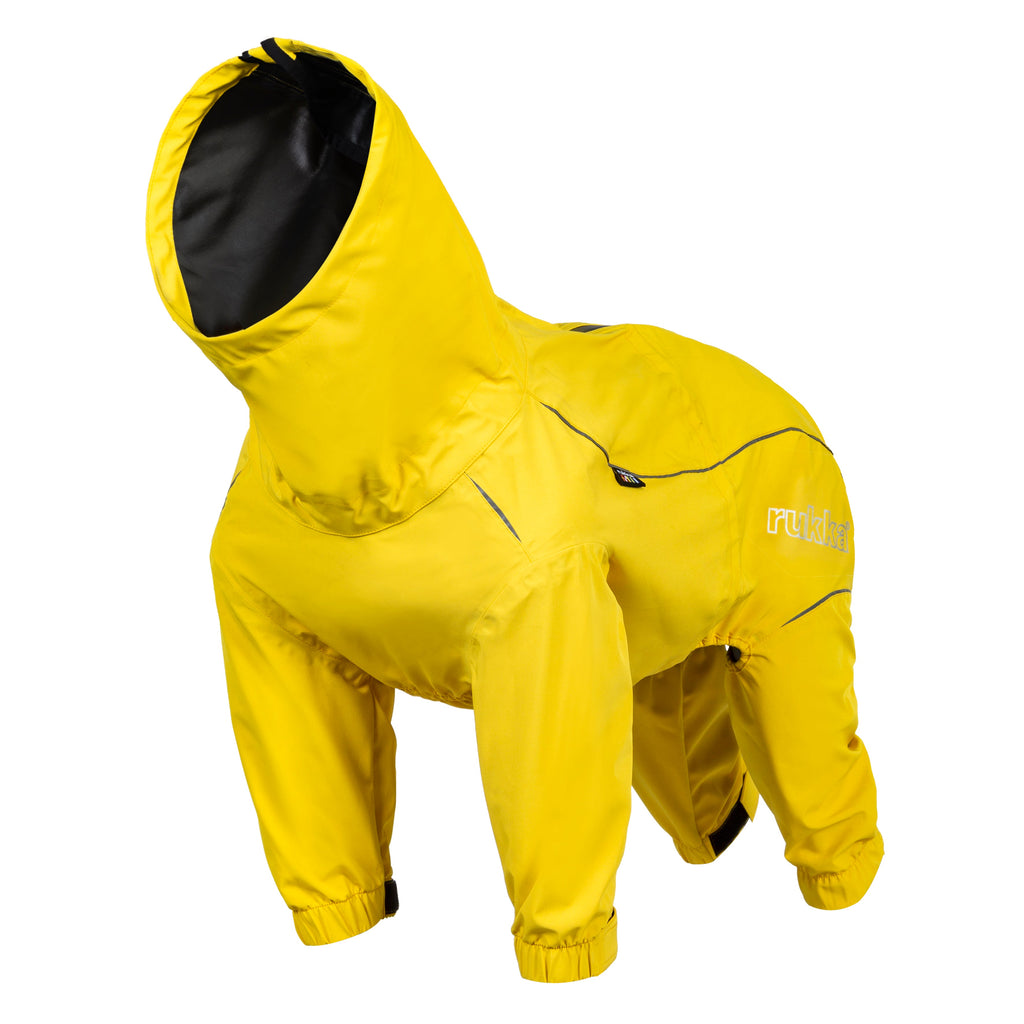 Rukka Pets Protect Overall – keltainen koiran sadehaalari