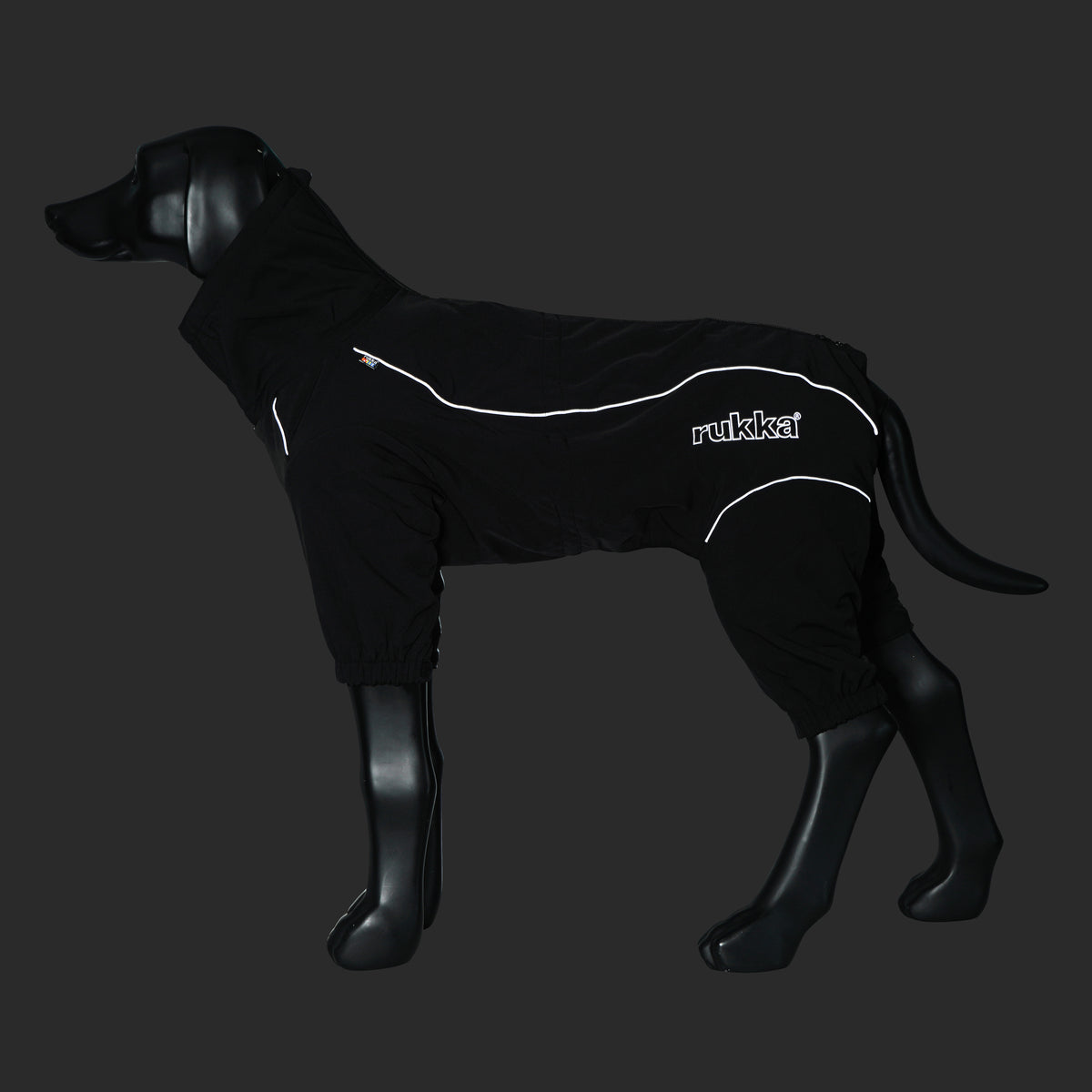 Rukka Pets Thermal Overall Basic Black - toinen tuotekuva eri kuvakulmasta
