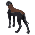 Rukka Pets Subrima technical knit fleece dog overall in Dark Brown – product angle 3
