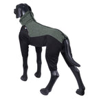 Rukka Pets Subrima technical knit fleece dog overall in Forest – product angle 3