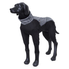 Rukka Pets Subrima technical knit fleece dog overall in Basic Black – product angle 1