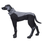 Rukka Pets Subrima technical knit fleece dog overall in Basic Black – product angle 2