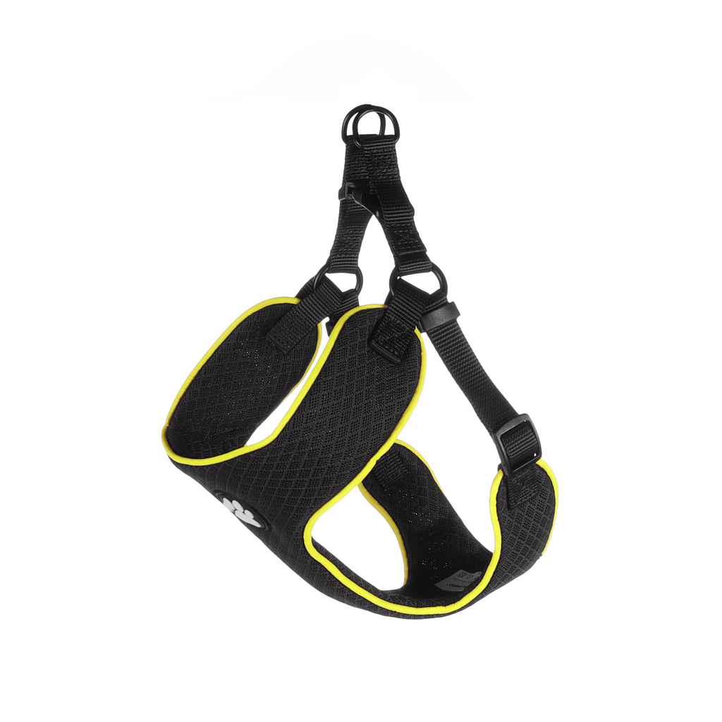 Flamingo Step&Go Tasha Black Dog Harness - For Tails And Wings