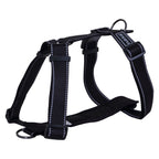 Rukka Pets Form Basic Black Y-malliset koiranvaljaat valkoisella taustalla