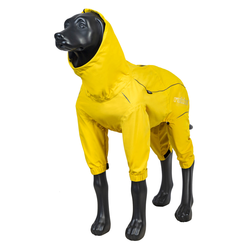 Rukka Pets Protect Overall keltainen vedenpitävä koiran haalari